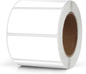White Rectangle Labels 2 x 1 Inch Blank Stickers Roll 500 Pcs | Writable, Waterproof Vinyl, Strong Adhesive, Removable, Easy Peel off, File Folders, Bottle, Name Tag, Classroom Office Home White Rectangle Labels 2 x 1 Inch Blank Stickers Roll 500 Pcs | Writable, Waterproof Vinyl, Strong Adhesive, Removable, Easy Peel off, File Folders, Bottle, Name Tag, Classroom Office Home