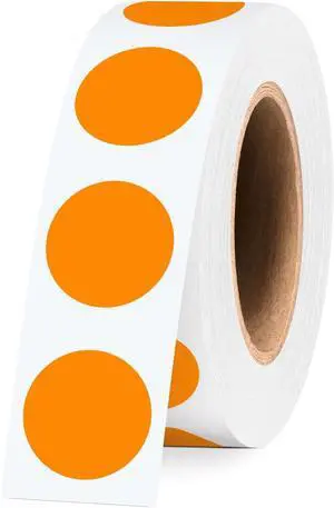 500 PCS 1/2" Orange Circle Stickers,Color Dot Stickers for Classroom,Office,DIY,Yard Sale Price Sticky Dots Labels 500 PCS 1/2" Orange Circle Stickers,Color Dot Stickers for Classroom,Office,DIY,Yard Sale Price Sticky Dots Labels