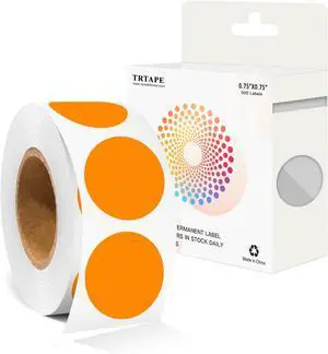 3/4 Inch Dot Stickers, Circle Sticker Round Label, 500 Orange Dots | 500 Pcs Color Coding Labels, 3/4" Round Stickers, Dot Stickers for File Folder, Planner, Inventory Organization and Marking 3/4 Inch Dot Stickers, Circle Sticker Round Label, 500 Orange Dots | 500 Pcs Color Coding Labels, 3/4" Round Stickers, Dot Stickers for File Folder, Planner, Inventory Organization and Marking