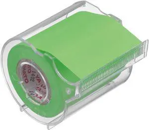 Yamato Memoc Roll Tape, Self-Stick Memo Paper Tape, with Tape Dispenser, 50mm x 10m, Lime, 1 ea. (RK-50CH-LI) Yamato Memoc Roll Tape, Self-Stick Memo Paper Tape, with Tape Dispenser, 50mm x 10m, Lime, 1 ea. (RK-50CH-LI)