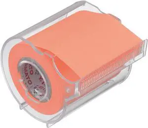 Yamato Memoc Roll Tape, Self-Stick Memo Paper Tape, with Tape Dispenser, 50mm x 10m, Orange, 1 ea. (RK-50CH-OR) Yamato Memoc Roll Tape, Self-Stick Memo Paper Tape, with Tape Dispenser, 50mm x 10m, Orange, 1 ea. (RK-50CH-OR)