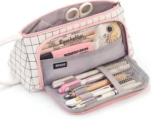 EASTHILL Big Capacity Pencil Case Pouch Pen Case Simple Stationery Bag School College Office Organizer for Teens Girls Adults Student EASTHILL Big Capacity Pencil Case Pouch Pen Case Simple Stationery Bag School College Office Organizer for Teens Girls Adults Student