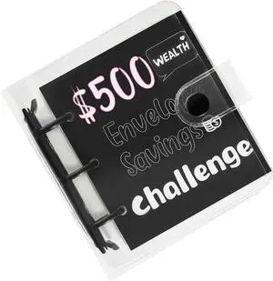 Mini Money Saving Binder with 25 Cash Envelopes $500 Money Saving Challenge Reusable Savings Challenges Budget Book with Stickers, Savings Binder, Gifts for Christmas, New Year (Saving 500) Mini Money Saving Binder with 25 Cash Envelopes $500 Money Saving Challenge Reusable Savings Challenges Budget Book with Stickers, Savings Binder, Gifts for Christmas, New Year (Saving 500)