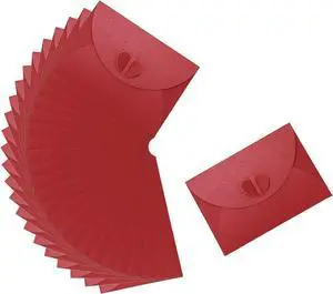 Red Heart Clasp Paper Envelopes, 24 Pack | Tiny Items Storage, Cute Present Card Holder, For Invitation Gift Card Red Heart Clasp Paper Envelopes, 24 Pack | Tiny Items Storage, Cute Present Card Holder, For Invitation Gift Card