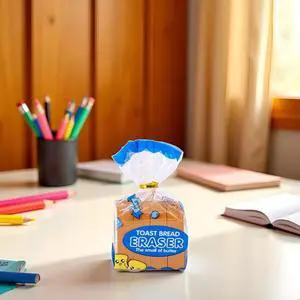 Brown Food Erasers,Toast Bread Eraser Stationery,Bread Shape,Pencil Eraser Sketching Tools, Mini ErasersFood erasers for StudentStandard Pencil Erasers Brown Food Erasers,Toast Bread Eraser Stationery,Bread Shape,Pencil Eraser Sketching Tools, Mini ErasersFood erasers for StudentStandard Pencil Erasers