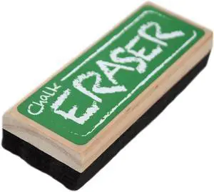 Imagination Generation Chalk and Dry Erase Board Black Felt Eraser|Dustless, Noiseless| for Classroom or Home| Pack of 1 Imagination Generation Chalk and Dry Erase Board Black Felt Eraser|Dustless, Noiseless| for Classroom or Home| Pack of 1