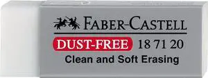 Faber-Castell Dust-Free Vinyl Erasers Each Faber-Castell Dust-Free Vinyl Erasers Each