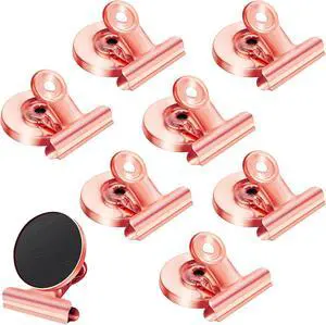 8 Pack Refrigerator Magnets Fridge Magnets Magnetic Clips Perfect for Refrigerator Whiteboard Magnets Photo Displays Home School UseHeavy Duty Magnetic Clips (Rose Gold) 8 Pack Refrigerator Magnets Fridge Magnets Magnetic Clips Perfect for Refrigerator Whiteboard Magnets Photo Displays Home School UseHeavy Duty Magnetic Clips (Rose Gold)