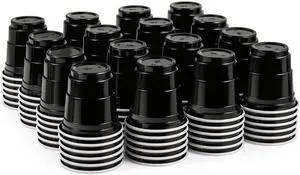100ct 2oz. Mini black Shot Cups, Disposable and Small Size Perfect for Party, Tastings, Sample and More 100ct 2oz. Mini black Shot Cups, Disposable and Small Size Perfect for Party, Tastings, Sample and More