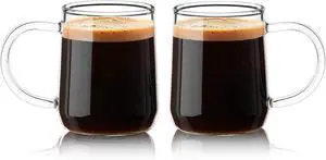 Glass Espresso Cups Set of 2, 3 oz Clear Espresso Shots Cup with Handle, Mini Coffee Cups Glasses Mugs, Demitasse Cups, Cappuccino Cup, Suit for Espresso Machine, Microwave Dishwasher Safe Glass Espresso Cups Set of 2, 3 oz Clear Espresso Shots Cup with Handle, Mini Coffee Cups Glasses Mugs, Demitasse Cups, Cappuccino Cup, Suit for Espresso Machine, Microwave Dishwasher Safe