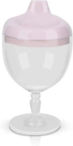 Princess Wine Sippy Cup for Baby Girl 1+ Year Old, 5 Ounce, Pink | Spill Proof, Fancy Goblet Style, Easy-Grip, Shatterproof, BPA-free, Dishwasher-Safe, For Toddler Holiday Birthday Parties Princess Wine Sippy Cup for Baby Girl 1+ Year Old, 5 Ounce, Pink | Spill Proof, Fancy Goblet Style, Easy-Grip, Shatterproof, BPA-free, Dishwasher-Safe, For Toddler Holiday Birthday Parties