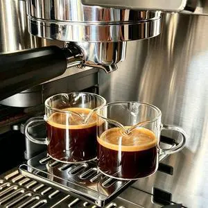 Espresso Cups for Ninja Espresso Machine Accessories, 2 Pack Glass | Espresso Shot Cups for Ninja Cafe Luxe ES601 ES701 ES301 Espresso Cups for Ninja Espresso Machine Accessories, 2 Pack Glass | Espresso Shot Cups for Ninja Cafe Luxe ES601 ES701 ES301