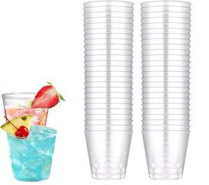 TuTuYa 50 Pack Shot Cups Plastic, 1.7oz Hard Thicked Plastic Shot Glasses | 50ml Clear Reusable Shot Glasses Plastic Fit for Birthday, Wedding, Festival, Party TuTuYa 50 Pack Shot Cups Plastic, 1.7oz Hard Thicked Plastic Shot Glasses | 50ml Clear Reusable Shot Glasses Plastic Fit for Birthday, Wedding, Festival, Party