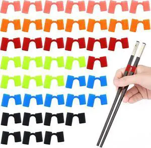 42 Pcs Chopstick Helpers Reusable Training Chopsticks Hinges Connector Plastic Training Chopstick Learn Practice Chopsticks Trainer for Beginner Trainers 42 Pcs Chopstick Helpers Reusable Training Chopsticks Hinges Connector Plastic Training Chopstick Learn Practice Chopsticks Trainer for Beginner Trainers