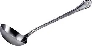 Winco 4 oz Heavy-Duty Gravy Ladle, Steel | Dishwasher safe, Deep bowl for sauces, Heavy-duty, Great for Soups, Sauces, Stews and Buffet Service Winco 4 oz Heavy-Duty Gravy Ladle, Steel | Dishwasher safe, Deep bowl for sauces, Heavy-duty, Great for Soups, Sauces, Stews and Buffet Service