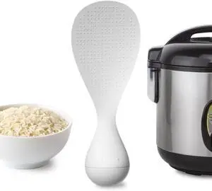 Ouliget Tumbler Anti-Stick Plastic Rice Spoon,Creative Stand Up Non Stick Rice Spoon Scooper Spatula,Rice Cooker Practical Spoons Kitchen Utensils for Salads Mashed Potato Ouliget Tumbler Anti-Stick Plastic Rice Spoon,Creative Stand Up Non Stick Rice Spoon Scooper Spatula,Rice Cooker Practical Spoons Kitchen Utensils for Salads Mashed Potato