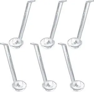 6-Pack 2 oz Clear Plastic Mini Ladle for Party and Punch Bowl | long handle serving spoon, sauce and dressing dispenser, 12.2 inch length, catering table use, beverage and soup serving 6-Pack 2 oz Clear Plastic Mini Ladle for Party and Punch Bowl | long handle serving spoon, sauce and dressing dispenser, 12.2 inch length, catering table use, beverage and soup serving