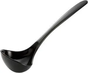 Gourmac Black Melamine Mini Soup Ladle 7.5" (3565BK) Gourmac Black Melamine Mini Soup Ladle 7.5" (3565BK)
