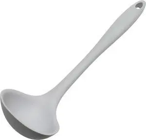 Chef Craft Premium Silicone Cooking Ladle, 11.25 inch, Gray Chef Craft Premium Silicone Cooking Ladle, 11.25 inch, Gray
