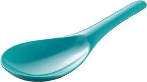 Gourmac 8-Inch Melamine Rice and Wok Spoon, Turquoise Gourmac 8-Inch Melamine Rice and Wok Spoon, Turquoise