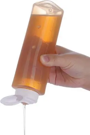 NiHome Honey Dispenser No Drip 10oz Squeeze Bottle for Syrup Sauce 1Pcs | Automatic Self-Sealing Valve Opens on Pressure and Rebounds Instantly to Prevent Backflow and Messy Drips NiHome Honey Dispenser No Drip 10oz Squeeze Bottle for Syrup Sauce 1Pcs | Automatic Self-Sealing Valve Opens on Pressure and Rebounds Instantly to Prevent Backflow and Messy Drips