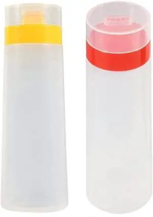 Jilukibo 4 Hole Jam Squeeze Bottle with Cap Lids, 300ml Large Capacity Leak Proof Condiment Squeeze Sauce Bottles for Salad Dressing, Ketchup, Mayonnaise, Olive Oil (2 Pack) Jilukibo 4 Hole Jam Squeeze Bottle with Cap Lids, 300ml Large Capacity Leak Proof Condiment Squeeze Sauce Bottles for Salad Dressing, Ketchup, Mayonnaise, Olive Oil (2 Pack)
