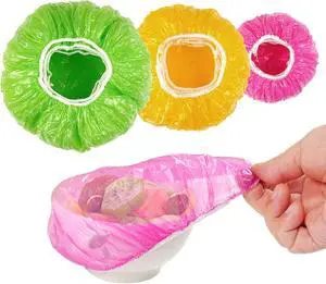 Reastar Bowl Cover for Bread Proofing, Plastic Shower Cap, 6/8/10 in | 60 Pcs, Elastic and Reusable, Keep Food Fresh, Fits Most Bowl Plate Banneton, Sourdough Tool Accessories, Multicolor Reastar Bowl Cover for Bread Proofing, Plastic Shower Cap, 6/8/10 in | 60 Pcs, Elastic and Reusable, Keep Food Fresh, Fits Most Bowl Plate Banneton, Sourdough Tool Accessories, Multicolor