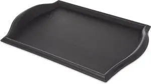 Carlisle FoodService Products 1217BT03 Bistro Plastic Café Tray, 12" X 17", Black Carlisle FoodService Products 1217BT03 Bistro Plastic Café Tray, 12" X 17", Black
