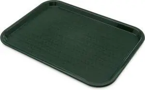 Carlisle Cafe Tray, Fast Food Restaurant Tray, 12 x 16, 1 Ct, Forest Green Carlisle Cafe Tray, Fast Food Restaurant Tray, 12 x 16, 1 Ct, Forest Green