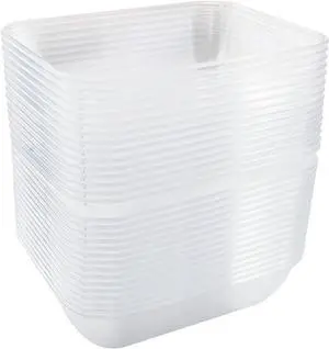 30pcs Plastic Disposable Sauce Dishes Rectangle Transparent Dipping Sauce Dishes Soup Plate Soy Sauce Dishes Seasoning Dish Home Restaurant Supplies 30pcs Plastic Disposable Sauce Dishes Rectangle Transparent Dipping Sauce Dishes Soup Plate Soy Sauce Dishes Seasoning Dish Home Restaurant Supplies