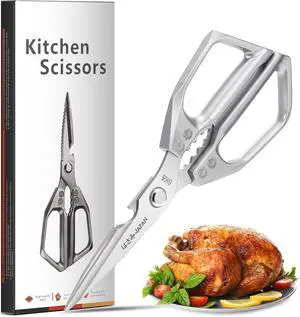 Kitchen Scissors Heavy Duty for Food, All Purpose Meat Scissors, Premium Ultra Sharp Japanese Stainless Steel Kitchen Shears Kitchen Scissors Heavy Duty for Food, All Purpose Meat Scissors, Premium Ultra Sharp Japanese Stainless Steel Kitchen Shears