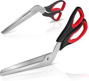 Detachable Pizza Scissors Cutter with Sharp Stainless Steel Blade | Ergonomic Soft Grip Detachable Pizza Scissors Cutter with Sharp Stainless Steel Blade | Ergonomic Soft Grip