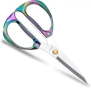 Kitchen Scissors,All Purpose Heavy Duty Kitchen Shears 7.5 Inch | Ultra Sharp Stainless Steel for Cutting Meat Vegetables Herbs BBQ, Office Fabric Craft Use Kitchen Scissors,All Purpose Heavy Duty Kitchen Shears 7.5 Inch | Ultra Sharp Stainless Steel for Cutting Meat Vegetables Herbs BBQ, Office Fabric Craft Use
