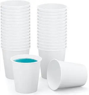 VITVITI 30 PACK Bathroom Mouthwash Cups, Disposable 3.7 OZ Paper Cup, White | Small Coffee Paper Cup, for Mouth Wash/Hot Cold Beverages Liquid/Tea VITVITI 30 PACK Bathroom Mouthwash Cups, Disposable 3.7 OZ Paper Cup, White | Small Coffee Paper Cup, for Mouth Wash/Hot Cold Beverages Liquid/Tea