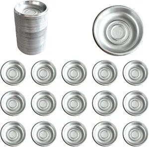 100 Pcs Plastic Disposable Sauce Dishes, Dipping Soy Sauce Seasoning Plate Bowls, Mini Condiment Appetizer Tray for Sushi Soy Mustard Vinegar Ketchup BBQ, Silver Circular 100 Pcs Plastic Disposable Sauce Dishes, Dipping Soy Sauce Seasoning Plate Bowls, Mini Condiment Appetizer Tray for Sushi Soy Mustard Vinegar Ketchup BBQ, Silver Circular