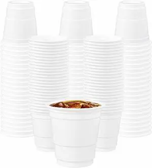 100 Pack 2 oz White Plastic Shot Cups Disposable Shot Glasses Mini Shot Cups for Party Wedding Graduation Wine Beer Shooting Games 100 Pack 2 oz White Plastic Shot Cups Disposable Shot Glasses Mini Shot Cups for Party Wedding Graduation Wine Beer Shooting Games