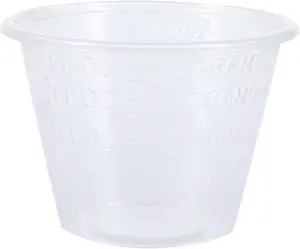 Henry Schein Graduated Medicine Cup, 1 Oz, Easy to Read, Disposable, 100 Ct | Clear Plastic, Measuring Marks Support Accurate Dosing, for Medication, Samples, Dental, Medical, Mouthwash and Home Use Henry Schein Graduated Medicine Cup, 1 Oz, Easy to Read, Disposable, 100 Ct | Clear Plastic, Measuring Marks Support Accurate Dosing, for Medication, Samples, Dental, Medical, Mouthwash and Home Use