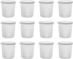 12PCS 30ml Plastic Transparent Measuring Cups with Lid Liquid Container Medicine Measuring Measure Cups Clear Mixing Cup 12PCS 30ml Plastic Transparent Measuring Cups with Lid Liquid Container Medicine Measuring Measure Cups Clear Mixing Cup