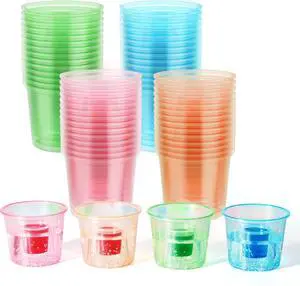 60 Disposable Bomber Cups, 4oz Plastic Shot Glasses, Assorted Colors | Sturdy Plastic Bomber Shot Glasses & Bomb Cups for Shots, Mixed Drinks, Weddings, Valentines Day & Party Gatherings 60 Disposable Bomber Cups, 4oz Plastic Shot Glasses, Assorted Colors | Sturdy Plastic Bomber Shot Glasses & Bomb Cups for Shots, Mixed Drinks, Weddings, Valentines Day & Party Gatherings