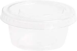 Polar Ice 125 Count Plastic Jello Shot Cups with Lids, 2-Ounce Polar Ice 125 Count Plastic Jello Shot Cups with Lids, 2-Ounce