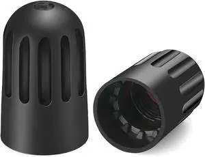 Black TPMS Plastic Tire Valve Stem Caps with Rubber Seal Universal Long Air Valve Stem Caps for TPMS20008 Rubber Valve, Airtight Seal, All-Weather, Air Protection, Light-Weight (8 Pack) Black TPMS Plastic Tire Valve Stem Caps with Rubber Seal Universal Long Air Valve Stem Caps for TPMS20008 Rubber Valve, Airtight Seal, All-Weather, Air Protection, Light-Weight (8 Pack)