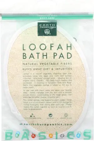 Earth Therapeutics Loofah Bath Pad, 1 EA Earth Therapeutics Loofah Bath Pad, 1 EA