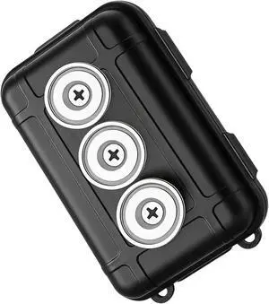 Magnetic Key Box with 3 Magnets, Magnet Key Holder for Under Car Magnetic Key Box with 3 Magnets, Magnet Key Holder for Under Car