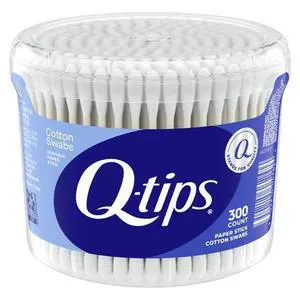 Qtips Original Cotton Swabs, Modern Compact Vanity Tub, Precision CottonTip Applicators for Makeup, Baby Care and TightSpot Dust Removal Qtips Original Cotton Swabs, Modern Compact Vanity Tub, Precision CottonTip Applicators for Makeup, Baby Care and TightSpot Dust Removal