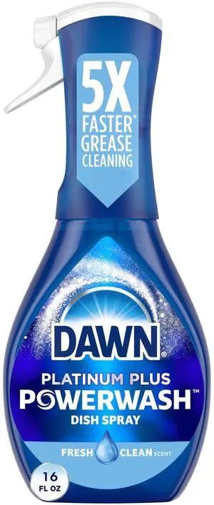 Dawn Platinum Powerwash Dish Spray, Dish Soap, Fresh Scent, 16 Fl Oz Dawn Platinum Powerwash Dish Spray, Dish Soap, Fresh Scent, 16 Fl Oz