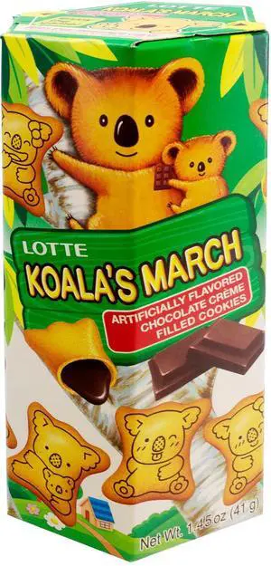 Lotte Koala's March Cookie with Chocolate Cream, 1.45 oz Lotte Koala's March Cookie with Chocolate Cream, 1.45 oz
