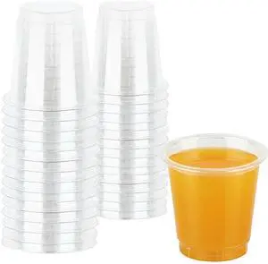 Blue Sky 2 Oz Clear PET Cups - 40 Count, Durable Plastic Shot Cups for Parties and Events Blue Sky 2 Oz Clear PET Cups - 40 Count, Durable Plastic Shot Cups for Parties and Events
