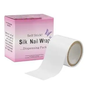 Chrontier Silk Nail Wrap Instant Reinforce Repair Bandage Tape Protector Self Adhesive Easy Trimmerable for UV Gel Acrylic Nail Art Extension Fiberglass Professional Manicures Tool Chrontier Silk Nail Wrap Instant Reinforce Repair Bandage Tape Protector Self Adhesive Easy Trimmerable for UV Gel Acrylic Nail Art Extension Fiberglass Professional Manicures Tool