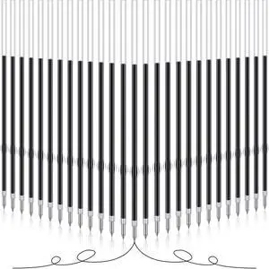 Outus 60 Pcs Ink Pen Refills 0.7 mm Black Ballpoint Pen Refills Bulk Outus 60 Pcs Ink Pen Refills 0.7 mm Black Ballpoint Pen Refills Bulk
