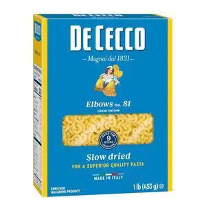 De Cecco Elbows No. 81 Pasta, 16 Oz De Cecco Elbows No. 81 Pasta, 16 Oz